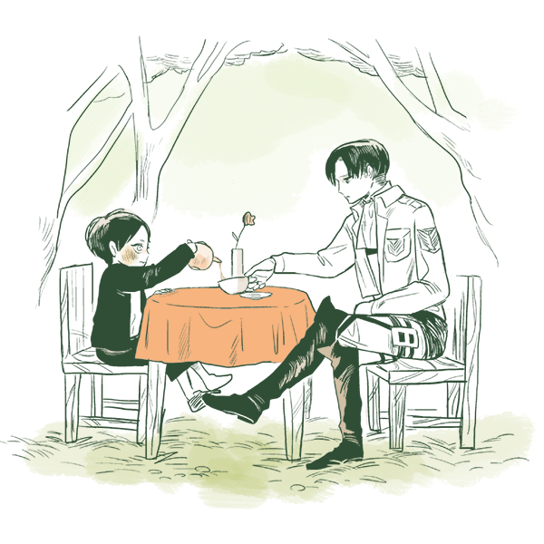 人類最強とお茶会