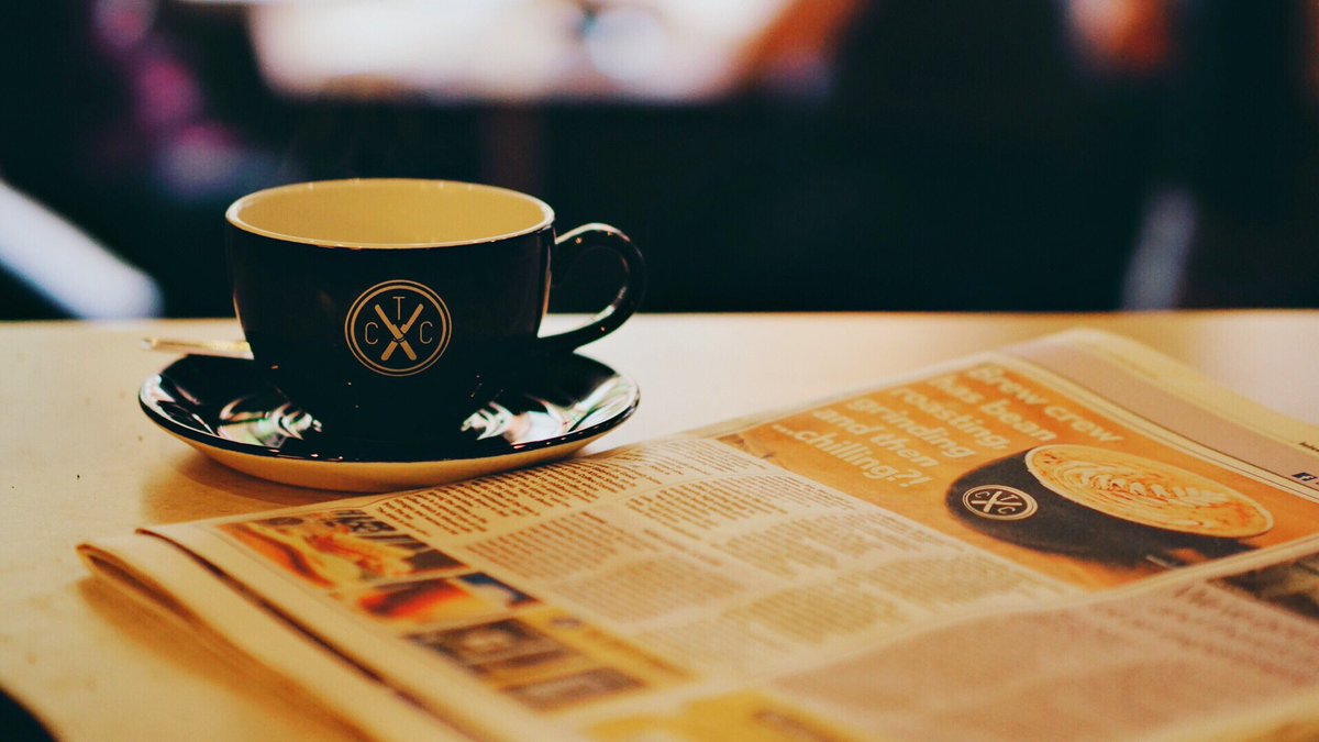 11Photographer's tweet photo. We are in the paper today! #Leicester #LeicesterCity #coffee https://t.co/1DaYAu4zXJ