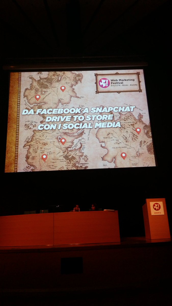 MartaGesiot's tweet photo. #wmf16 #SocialMedia Focus on #Snapchat https://t.co/CTmEGz5pEt