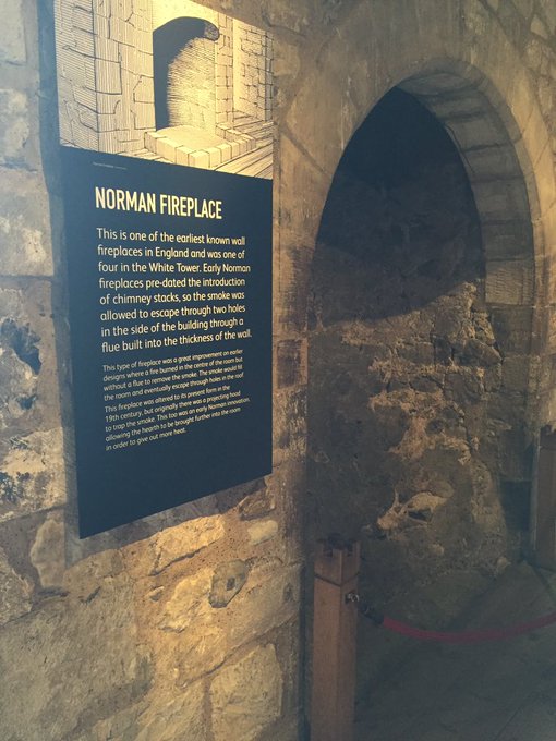 Tower of London, in which I get super excited about Norman fireplaces. https://t.co/Afh6tUWrM2<a href="/tag/trainselfie"class="tags"><span>#trainselfie</span></a>