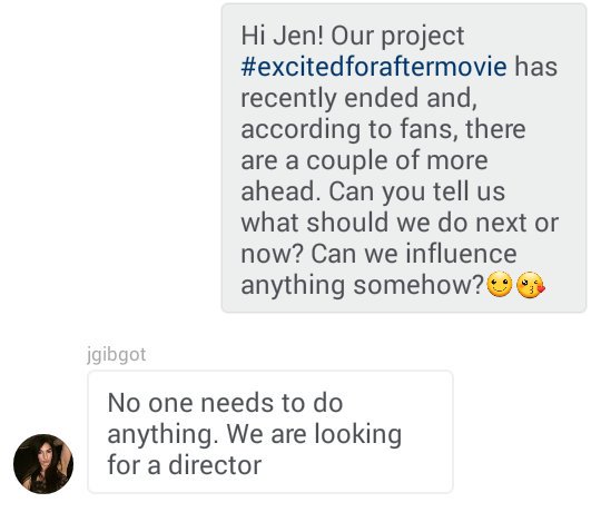 After_Russia's tweet photo. We got some information from the #Aftermovie producer, Jennifer.I think we should be patient and wait for the news💃 https://t.co/mJPwqMfeEb