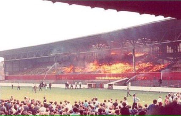 Terrace Images City Ground In 1968 As The Main Stand Catches Fire During A Home Game With Leeds Amazingly No Lives Were Lost Nffc Terrace Images City Ground In 1968 As The Main Stand Catches Fire During A Home Game With Leeds Amazingly No Lives Were Lost Nffc