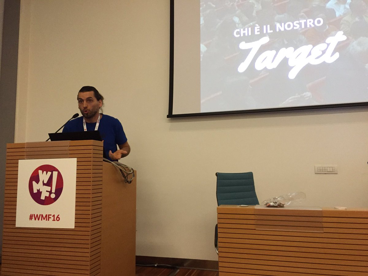 m3lojoy's tweet photo. @overclokk is ON AIR #wmf16 Come realizzare un buon progetto #WordPress https://t.co/fOxbiS57VN
