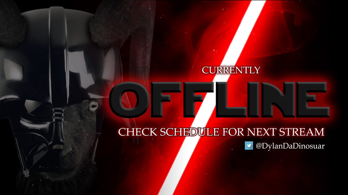 OwnGraphics's tweet image. #Twitch OFFLINE &amp;amp; channel revamp by @OwnGraphics for streamer @Darthmgoat

#TwitchOFFLINE #OwnGraphics #TwitchTV