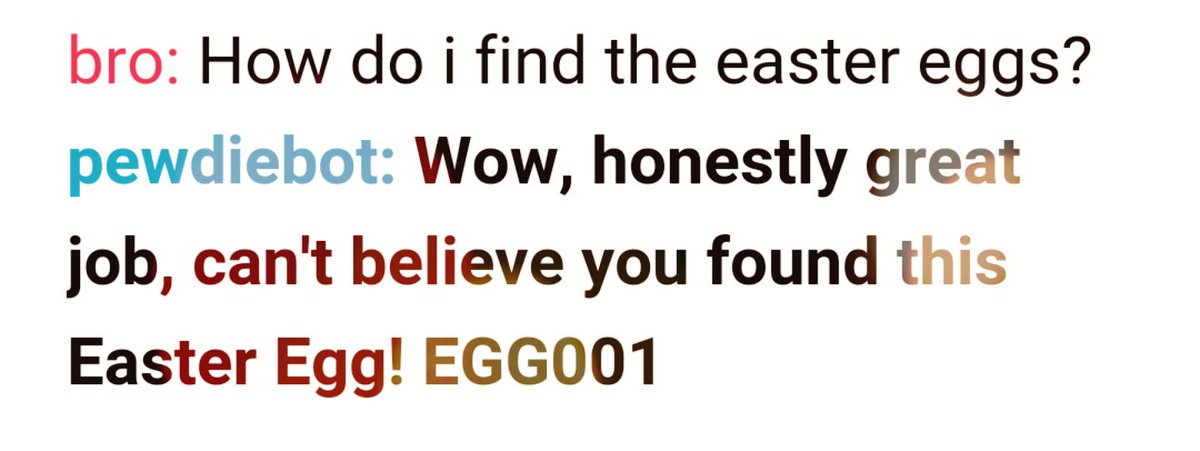 ed_cannings's tweet photo. @pewdiepie I found the first easter 5 minutes into playing the game for the first time!😂 #pewdiebot #egg001 https://t.co/umUpNerJnV