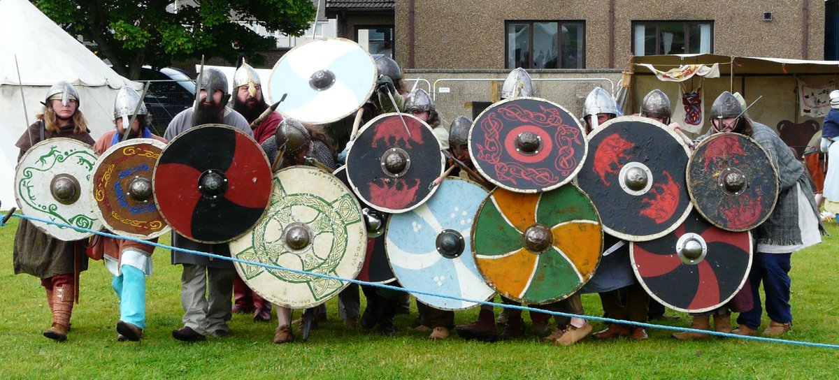 HNM_AHendry's tweet photo. It's the final day of @VikingCaithness - get to Thurso if you can. @HorizonsThurso #GlasgowVikings https://t.co/lqTIDsxdsY