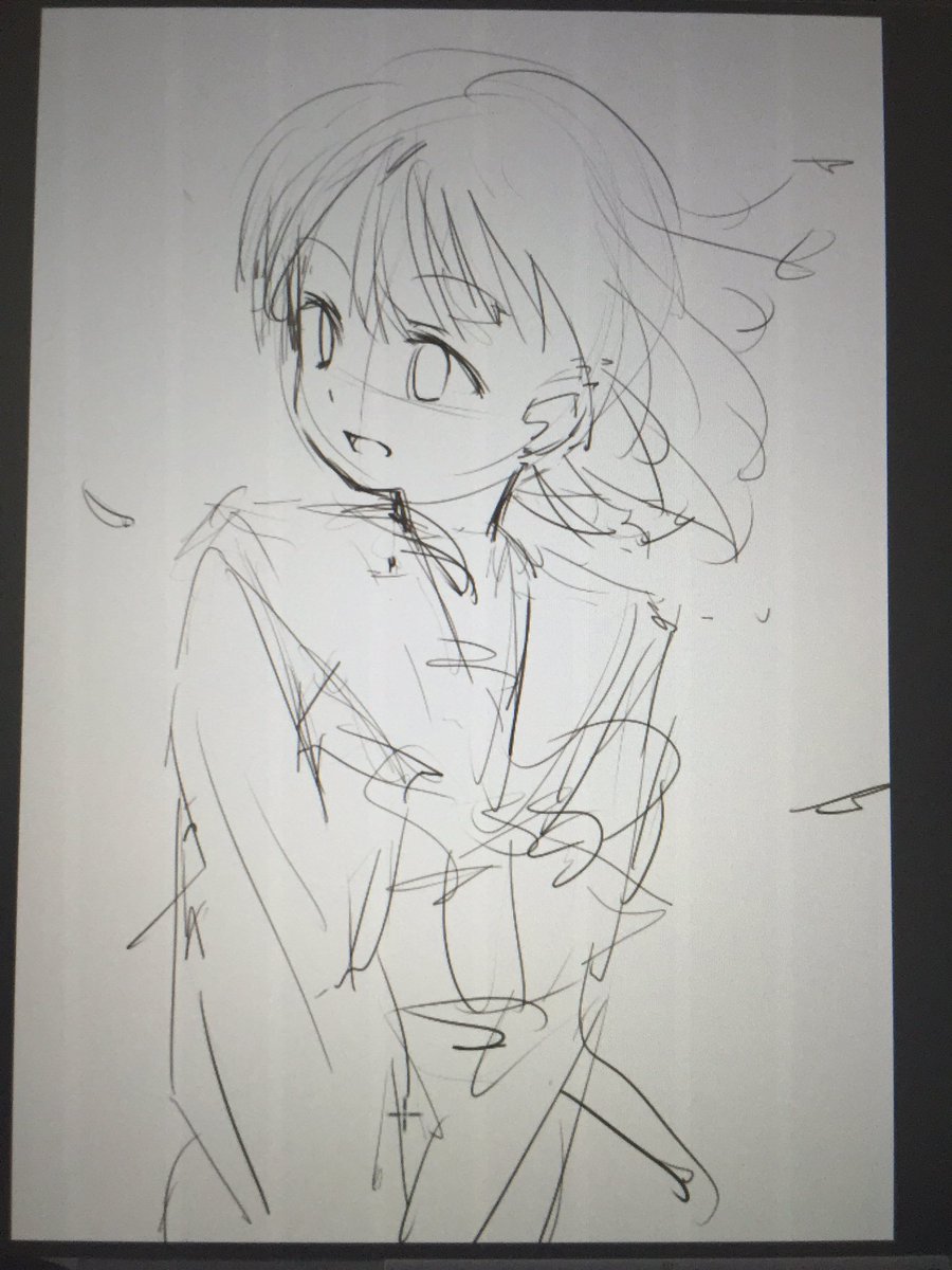 曜ちゃん下描き 