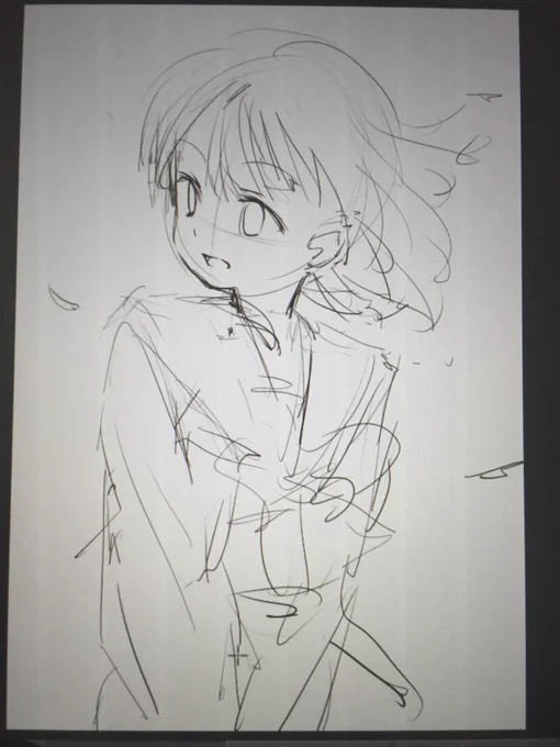 曜ちゃん下描き 