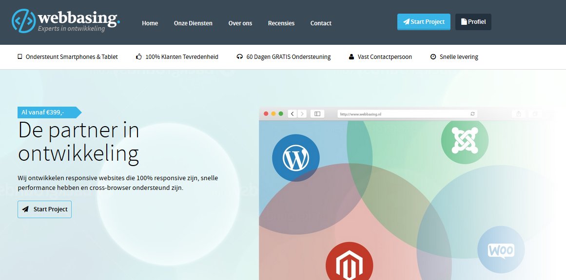 webbasing's tweet image. Jawel onze nieuwe website en klantenpanel staan online! #psd2html #psd2wordpress #wordpress