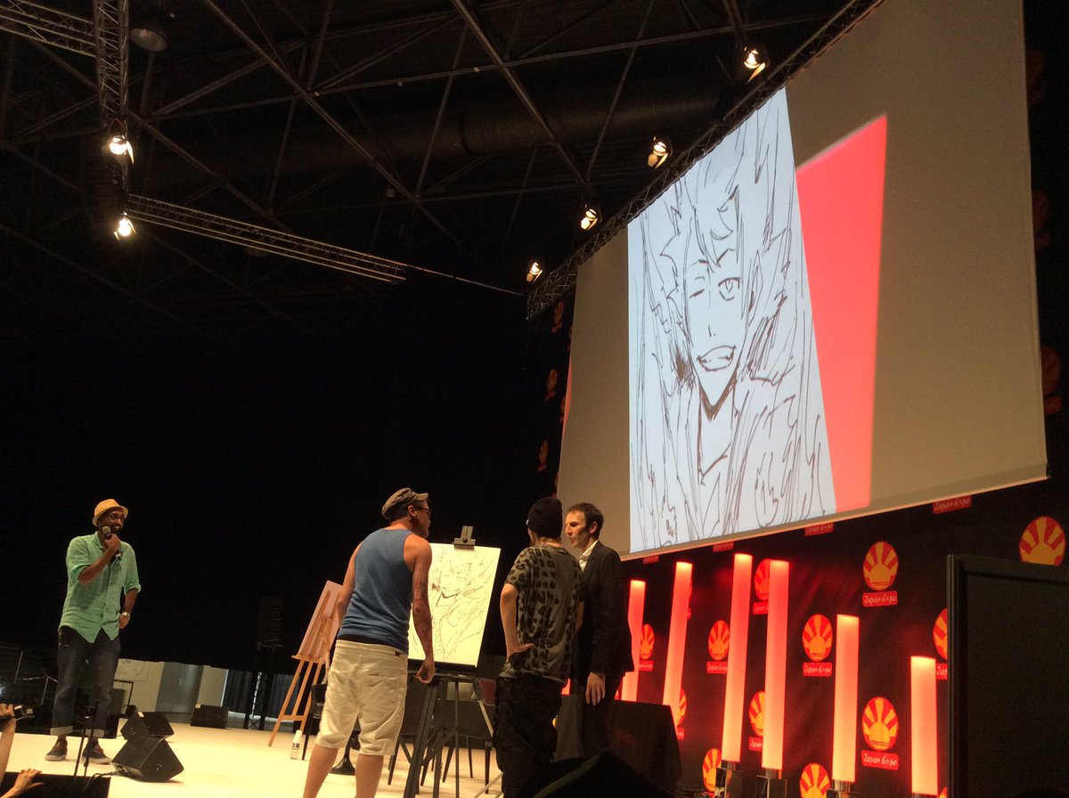 Animeland_mag's tweet image. #DrawBattle, Reno Lemaire VS @hiro_mashima #JapanExpo