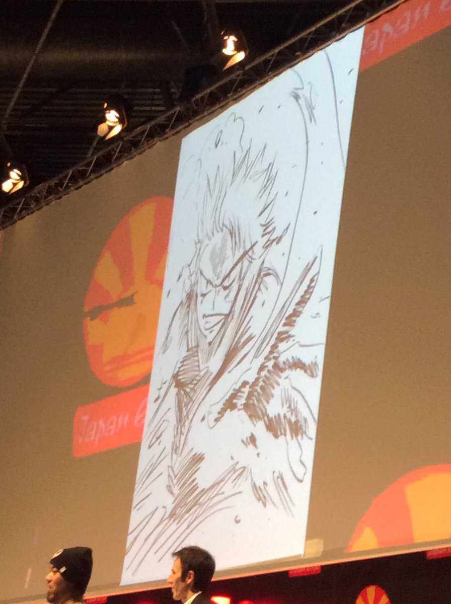 Animeland_mag's tweet image. #DrawBattle, Reno Lemaire VS @hiro_mashima #JapanExpo