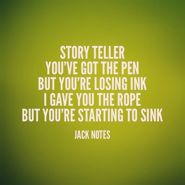JackNotesLyrics's tweet photo. #storyteller #jacknotes #songwriter #songwriting #lyrics #lyricist #quote #unsigned #inspire #quotes π https://t.co/eUfqYnyjkr