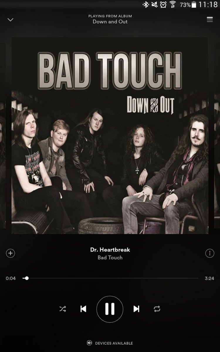 More good tuuuunes from <a href="/BadTouchrocks/">Bad Touch</a> 👌🎵🎶. Hoping ta go see these guys in September in Derby.