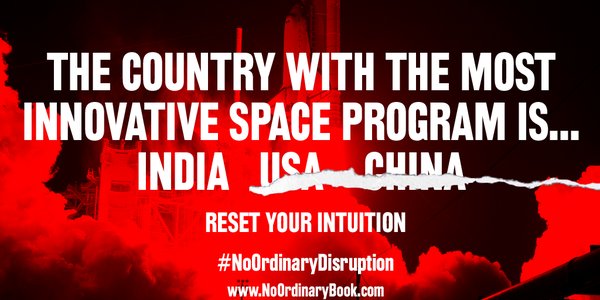 S_Galimberti's tweet photo. What a deal: India's Mars Orbiter Mission cost $74m. That's #NoOrdinaryDisruption: https://t.co/JqbmWWqzyZ … https://t.co/cq19QL0P7K