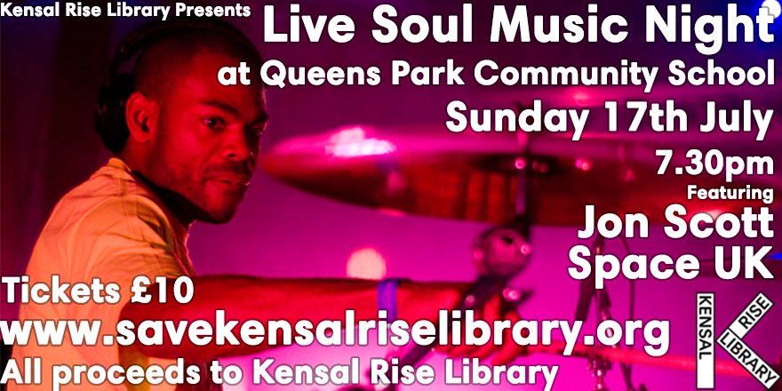 Tix for the Live Soul Music night are selling fast. Get yours now ow.ly/qmGp3020SVH