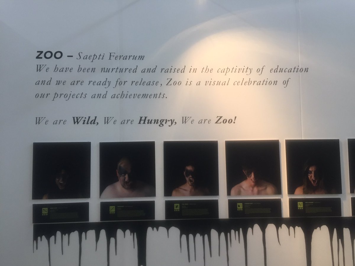 Zoo2k16's tweet photo. Last day @NewDesigners make sure to pop over to #vc65 #nd16 https://t.co/wkm6H6VxiL