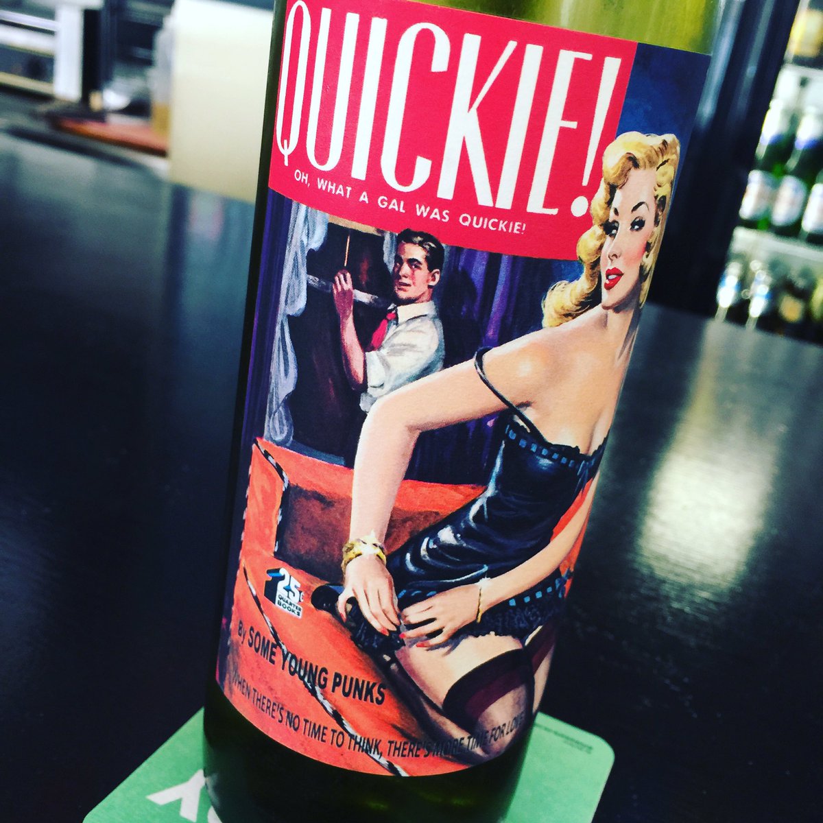Having a Quickie <a href="/GoldenLionGsy/">The Golden Lion</a> <a href="/WhiteRockBeers/">White Rock Brewery</a>