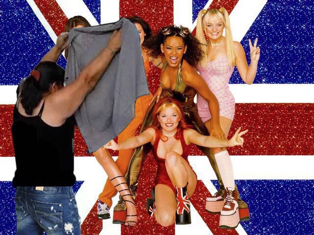 Hayeo's tweet image. Aún sigo en el mame Spice #SpiceGirls20