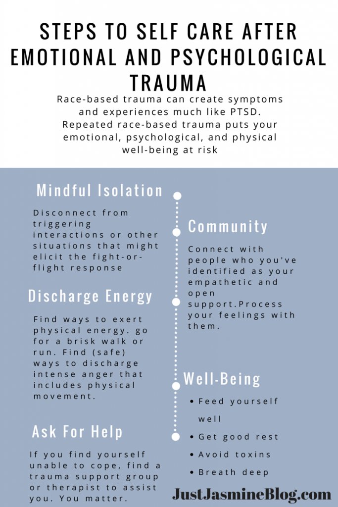 mic's tweet photo. Self care for people of color after psychological trauma (via @Djazzo): https://t.co/olsuRlfC6j