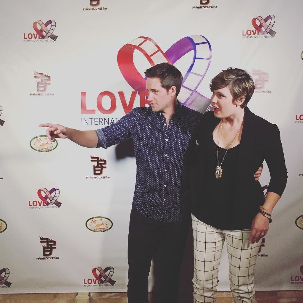 Mr_JPM's tweet photo. What's that over there? Oh it's @newlife_movie opening the #loveinternationalfilmfestival. #liff #indiefilm #lovest… https://t.co/ahn3bJNe3t