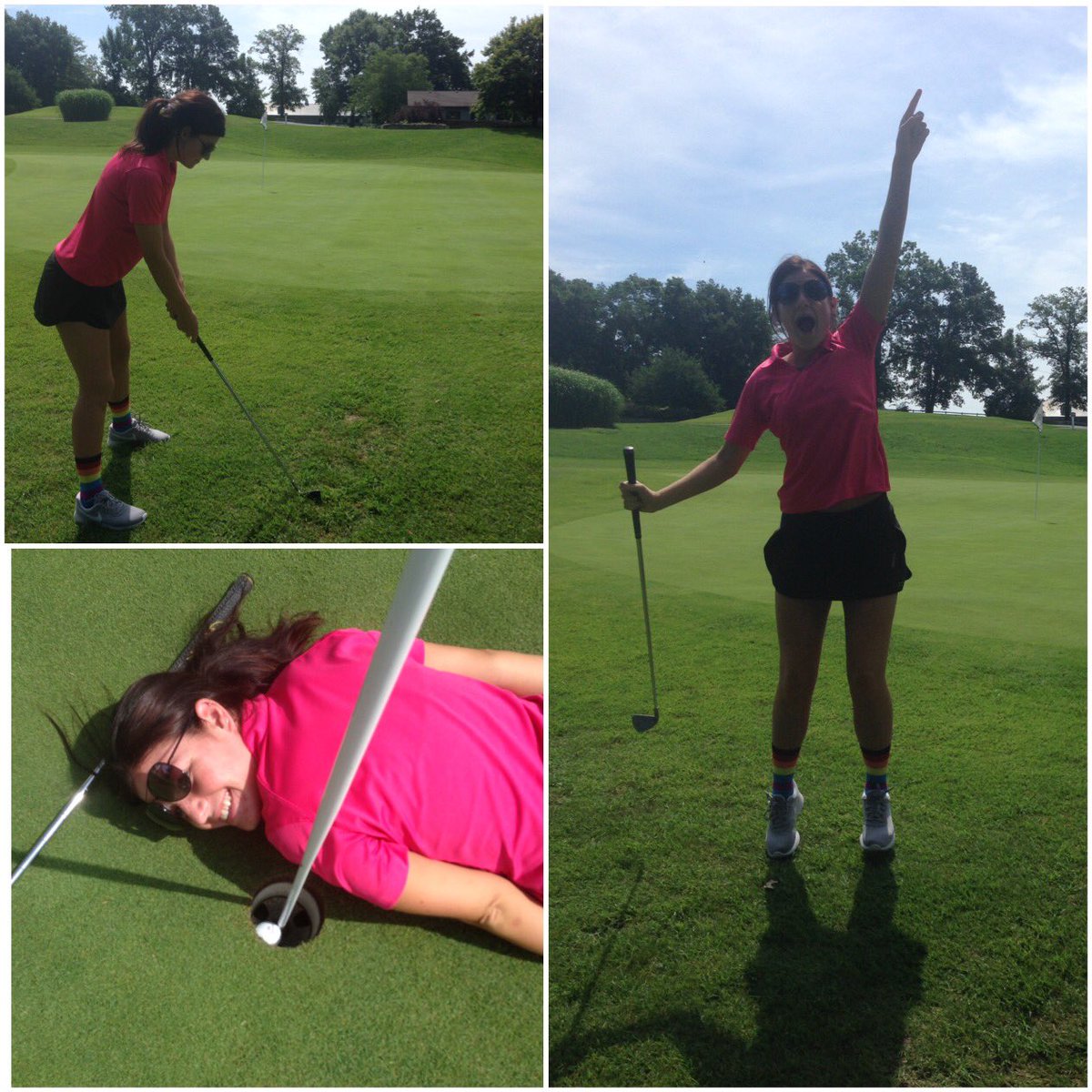 theocheak's tweet photo. Guess who just birdied a hole!!! #cheakgolf https://t.co/LFt91jCU52