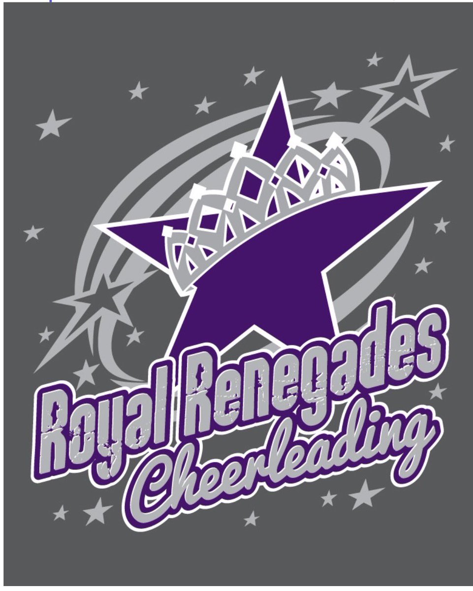 _RoyalRenegades's tweet photo. RRC registration 7/14 6:30 Chestnut Branch Park #miniqueens #youthelite #juniorreign #seniorplatinum #openobsession https://t.co/kcDb7it0dw