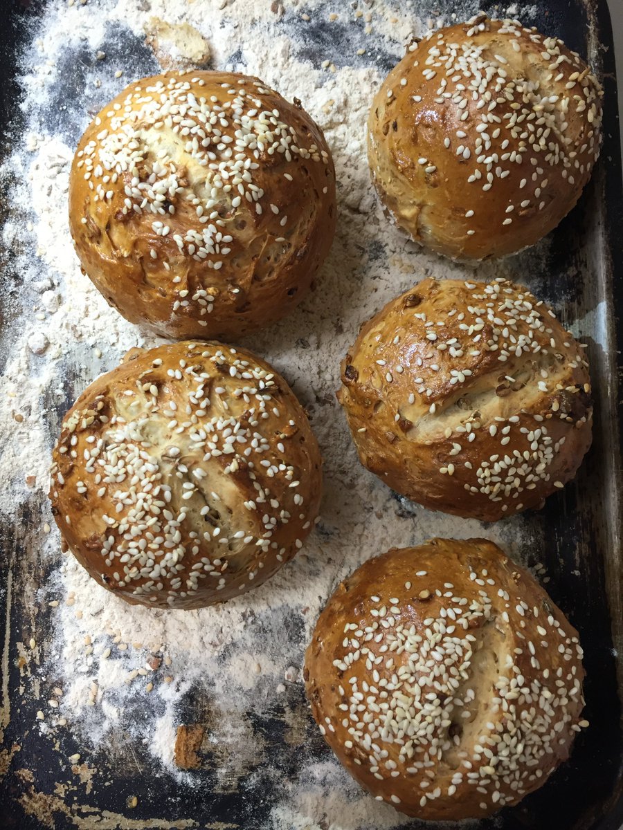 thefountainbar's tweet photo. Fresh out of the oven, chef Bryan has been busy making these today. #nofilter #foodie #breadmaking #Edinburgh https://t.co/o5rkpj81uI