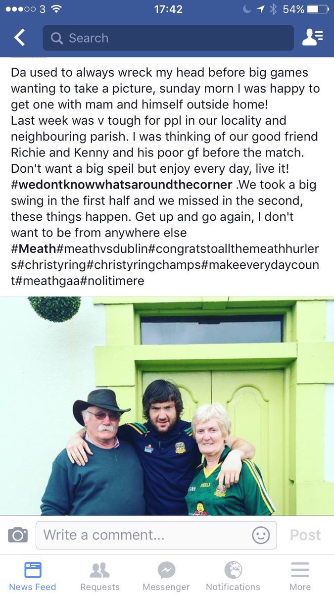 LauraMullen34's tweet photo. What was before, will be again. @MeathGAA - great bunch of lads. #getupandgoagain #meath 💚💛 https://t.co/b6tgBHQ3oy