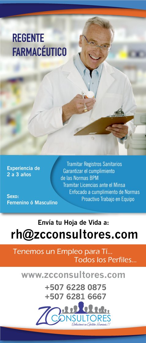 ZCRecluta's tweet photo. Envíanos tu CV a info@zcconsultores.com @WRadio913 @tvmaxdeporte @DiaaDiaPa @MetroLibrePTY #empleo #Panama https://t.co/4scRVhFSEF