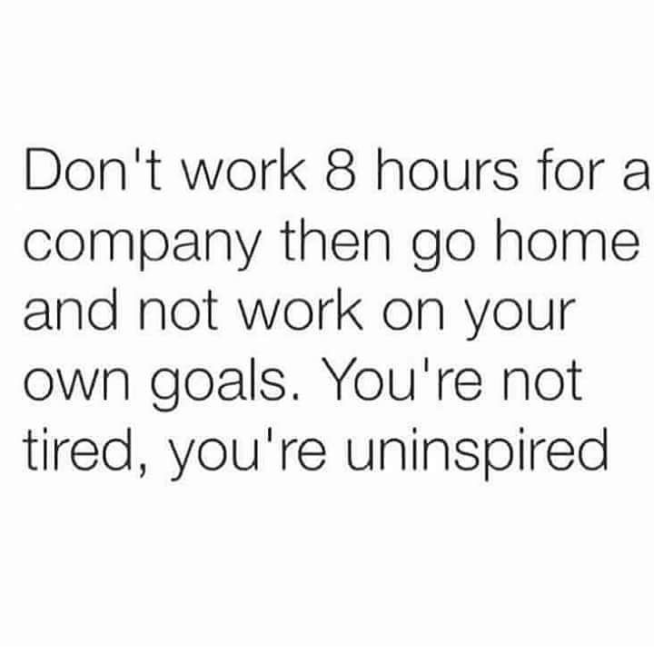 You must make time to work on your own goals! #chaceyourdreams #dreams #goals #biz #life #… ift.tt/29K0PuO