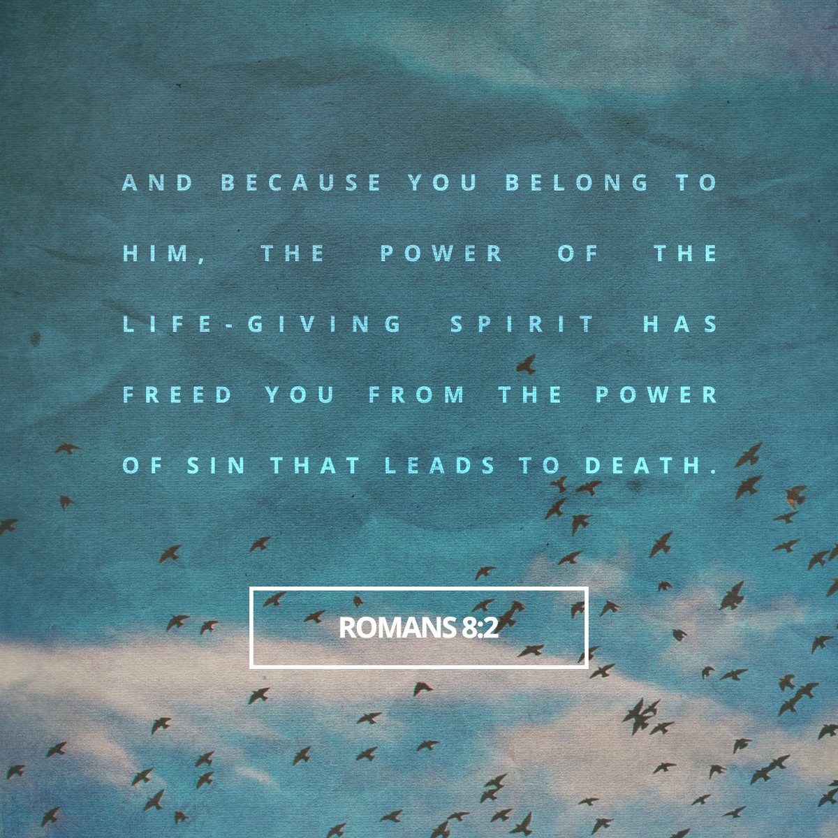Youversion The Power Of The Life Giving Spirit Has Freed You From The Power Of Sin That Leads To Death T Co Ruct1j9hem T Co Rvavfb5qza Twitter