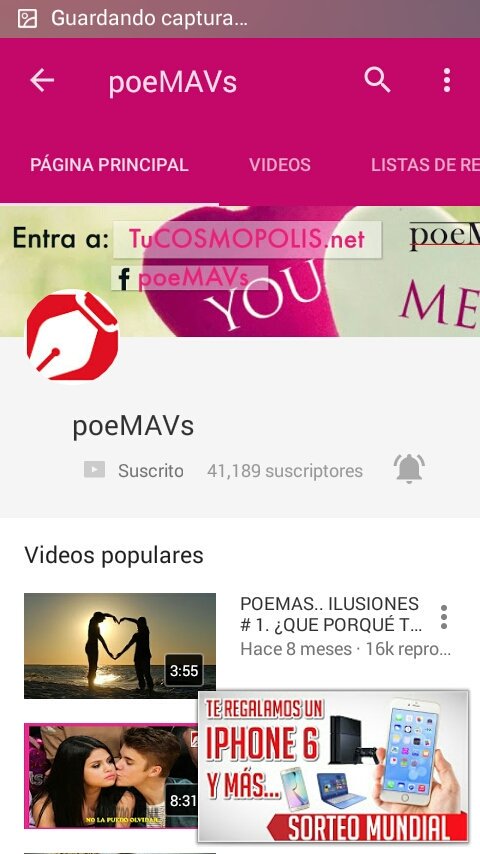 Adrian27291's tweet photo. @TuCosmopolis ! Ya cumplí con todos los requisitos espero participar, y poder ganar el galaxy S6 https://t.co/GLKL4DTNWn