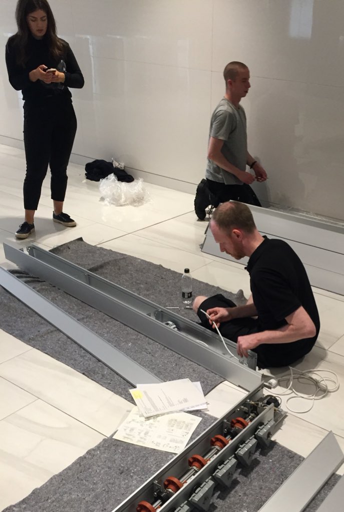 AlistairHowick's tweet photo. Installing #DanRees at 5 Howick Place. Very happy how our next exhibition's shaping up. https://t.co/GVZvFpGSVm