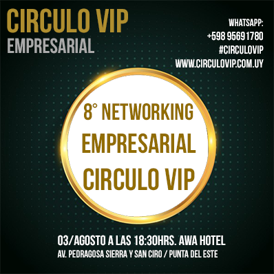 circulovip's tweet photo. #circulovip invita al 8°Networking para realizar importantes contactos empresariales. #estilopunta #PuntadelEste https://t.co/LXXHl6o7IJ
