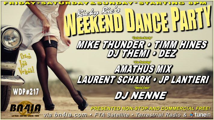 RickyRicMix's tweet photo. 💥日本こんにちは❗#NowPlaying❗#WDP217
with #DJ @rickyricmix 🔊 @BN4IA 📻 #Tokyo
☞ https://t.co/l77N4QR0XD ☜ https://t.co/WoJQjJ85d0