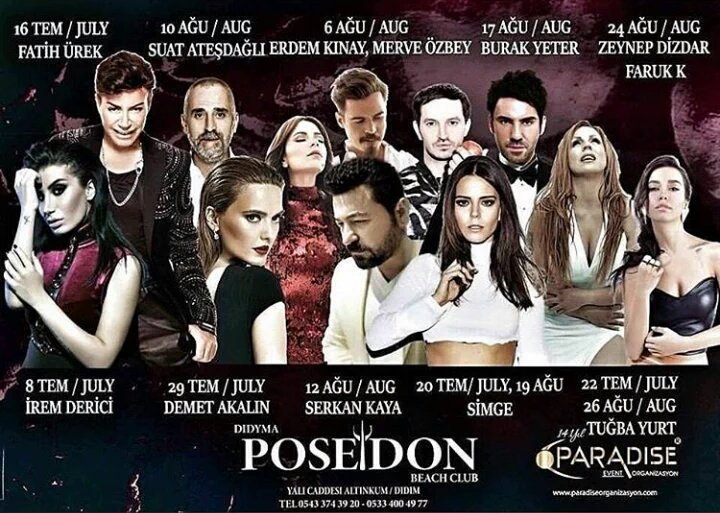 Hazır ol DİDİM ! 👉 <a href="/DemetAkalin/">Demet Akalin</a> 👈 29 Temmuz Cuma Poseidon Beach Clup Sahnesinde 🎤🎼🎵🎹🎷🎸🎶🔔🎈🎉👑💎