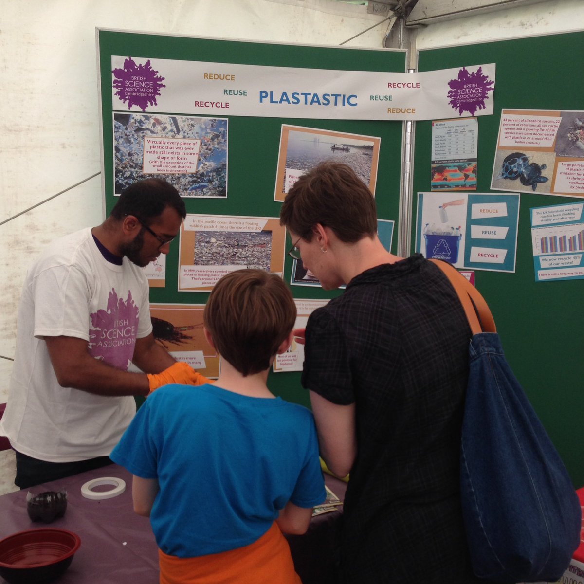 Visit the #ScienceLab an the Cambridge #BigWeekend to learn how to reduce plastic waste @BritSciAssoc @BritSci_Cam