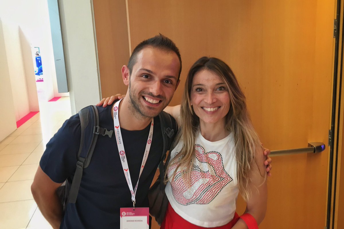 Thank you Margherita! 😃 #wmf16 #margheritagranbassi