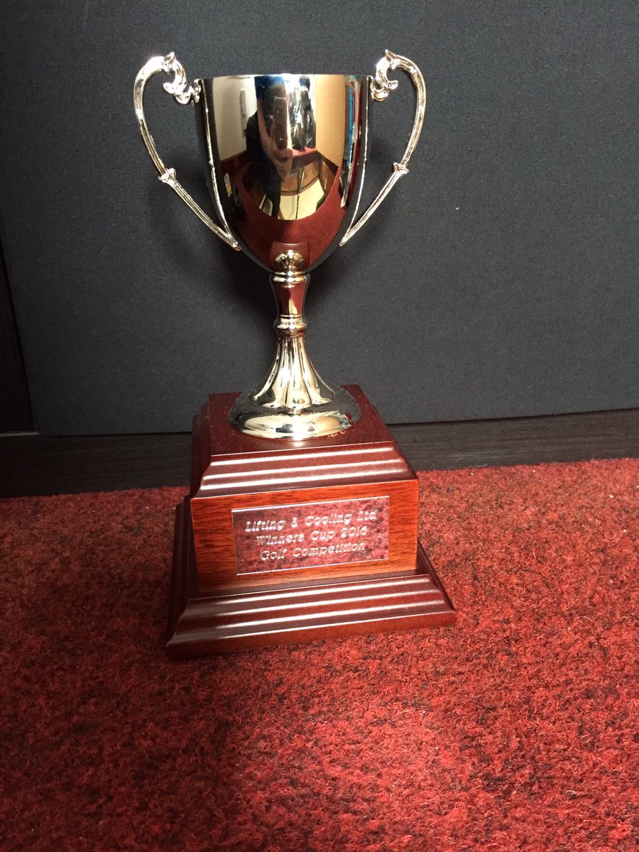 AmpYouTee's tweet photo. @CoachLockey @4golfonline  I've only gone and won another charity day comp trophy. #IHaventHaveI? #HowEmbarrassing https://t.co/i2okxUXiuI