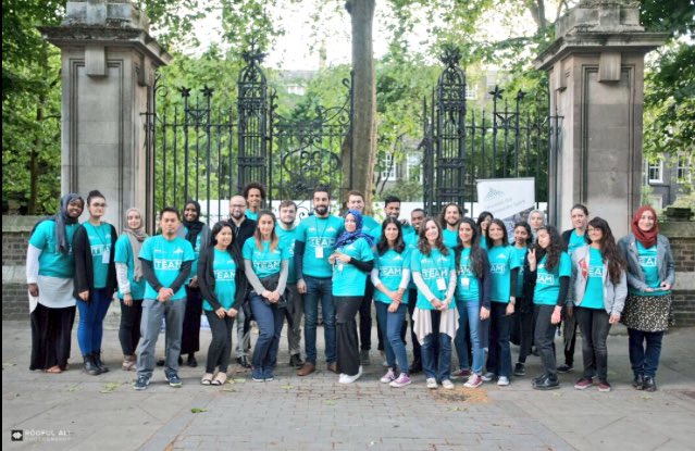 RamadanTent's tweet photo. Some of our London volunteers Thank you for your efforts in delivering #OpenIftar2016 for Ramadan 2016! #Teamwork https://t.co/16peSHHHes