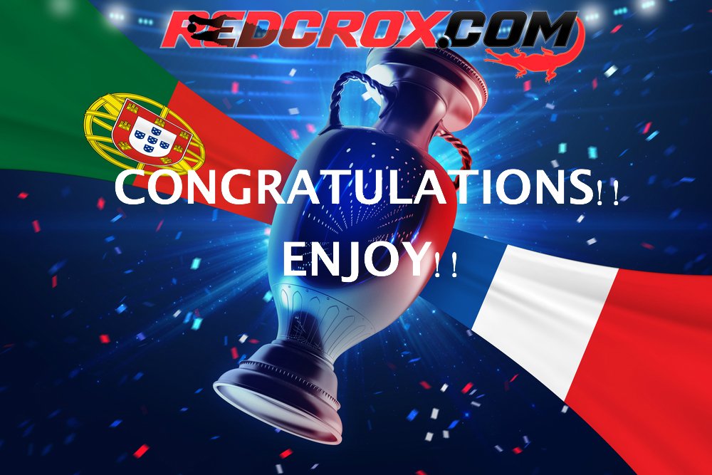 redcrox's tweet photo. CONGRATULATIONS to Tess R.! She CROX it. Tess has won our ticket to the final of #EURO2016 #RedCrox #PORFRA #ticket https://t.co/xDab1umFOR