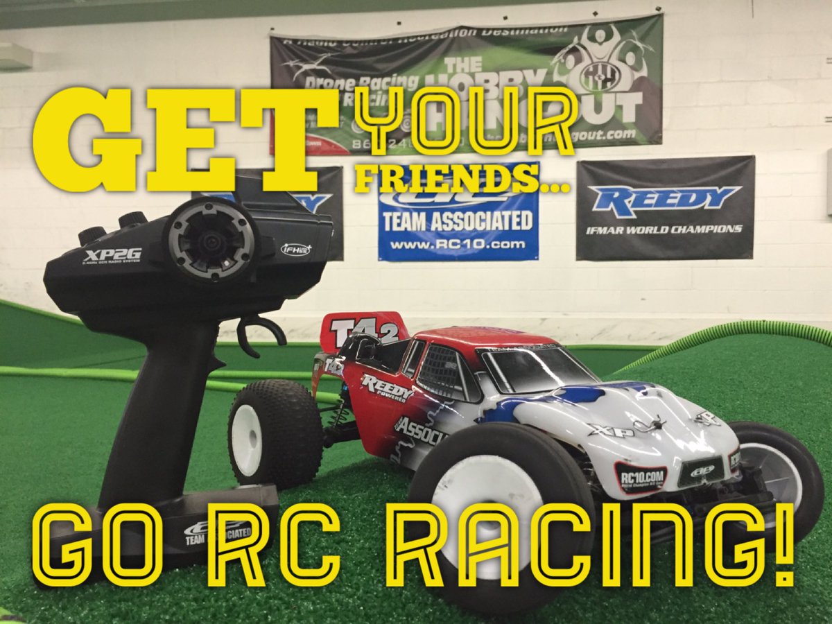 Looking for something to do today? Head over with friends for some radio control car racing action.
#thehobbyhangout