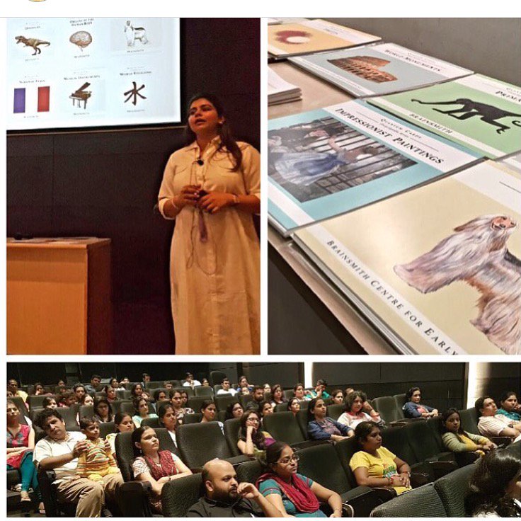 brainsmithindia's tweet photo. Our co-founder Tejal Bajla giving a talk at Edumeet, Pune organized by Jumpstart Preschool. #Brainsmith #Puneevents https://t.co/qHK2PFLSUz