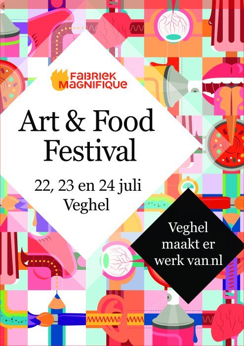 ikmaakerwerkvan's tweet photo. Heb jij het doek naast de #A50 van @FabriekMagnifiq al gezien? #FabriekMagnifique #Veghel https://t.co/cMGZdG0ABI