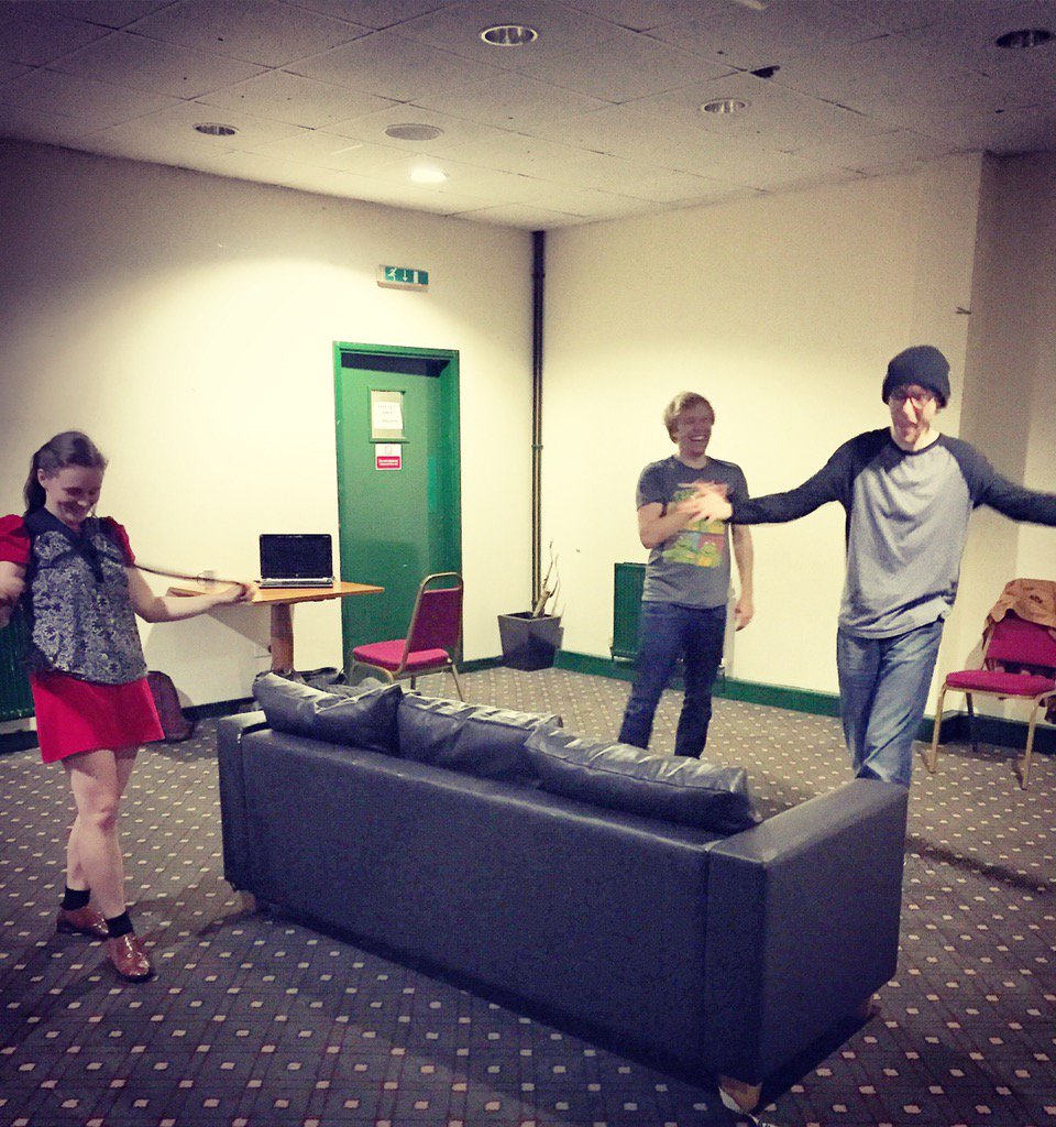 AvantCymru's tweet photo. Improvisation classes are happening now at The Rhondda Bowl! Come and get your silly on!
#festyrefail https://t.co/WQgzIa57Fs