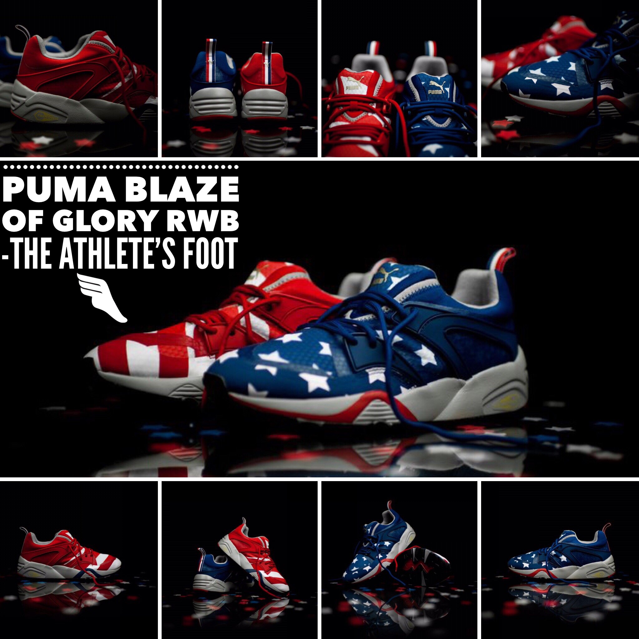 puma blaze of glory american flag