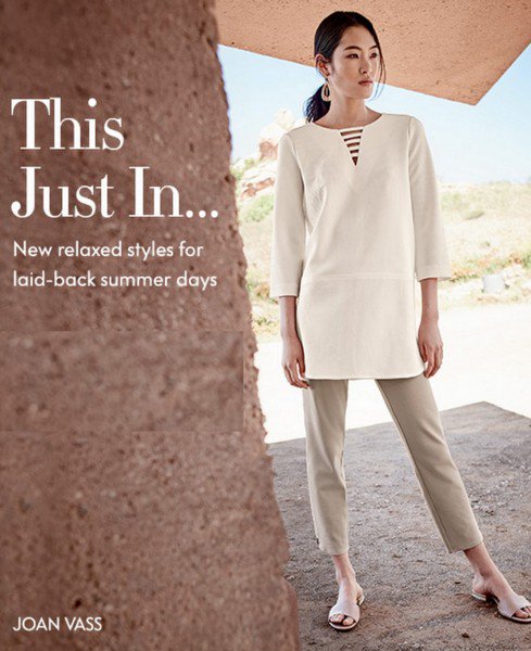 ZhannaLarysa's tweet photo. Easy new looks for summer vacation + beyond:
#easylooks #summervacation #joanvass
https://t.co/iF5AHdZGxK https://t.co/t8XffSLdS4