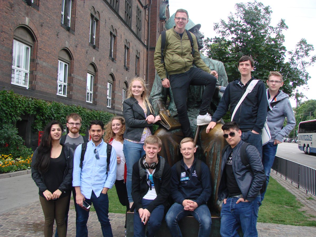 Mimi_VicLeBlanc's tweet photo. Loved work placement in Denmark. Thank you @UCBofficial for choosing me & this lovely lot <3 #denmark2016 #chefs https://t.co/czItTbpZj2