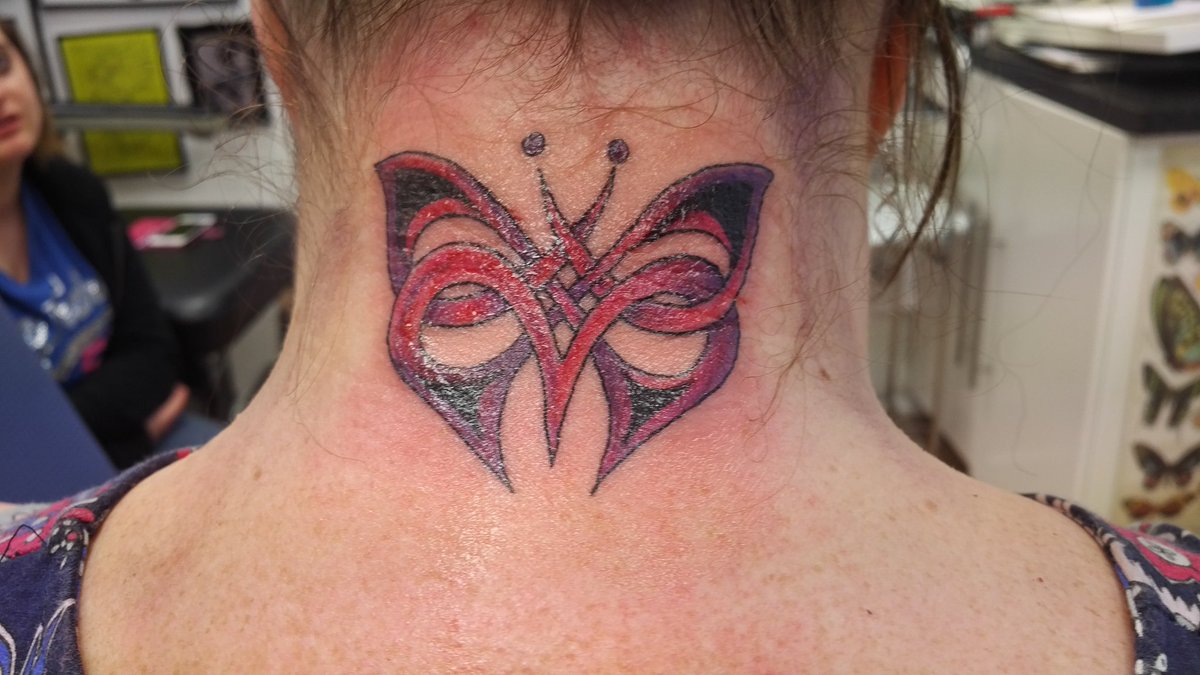 Bint78's tweet photo. Fresh ink 😁 #Ink #NewInk #InkFix #Happy https://t.co/X8Bsin55Pl