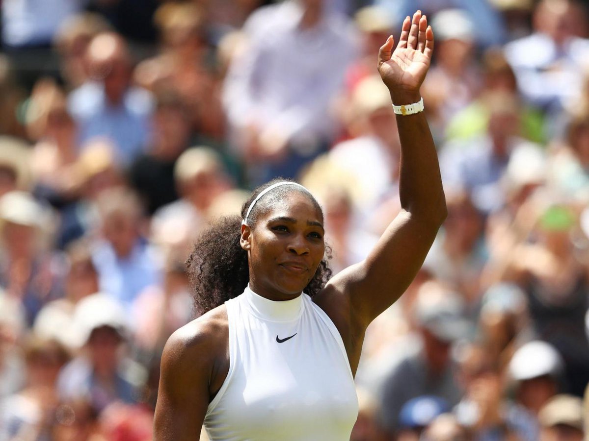 Independent's tweet image. Serena Williams made the best correction to a reporter at her latest press conference ind.pn/29tNAPZ